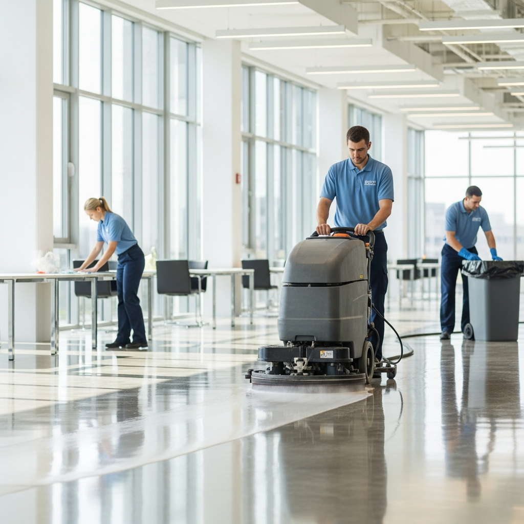 Commercial office deep clean